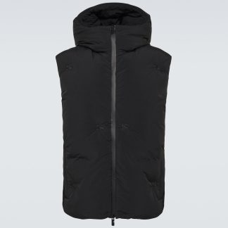 acquistare il lusso Burberry Gilet con logo in nero