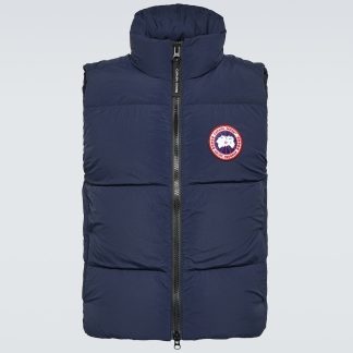 acquistare il lusso Canada Goose Gilet Lawrence in blu