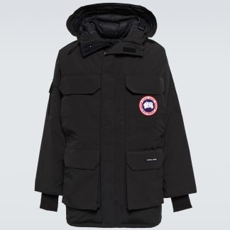 acquistare il lusso Canada Goose Parka Expedition in piuma d'oca nero