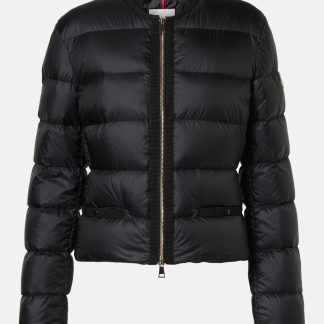 acquistare il lusso Moncler Piumino Laurine cropped in nero