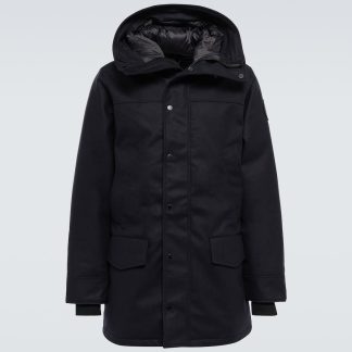 acquistare un designer Canada Goose Parka Black Label Langford nero