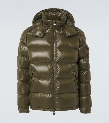 acquistare un designer Moncler Piumino Maya verde