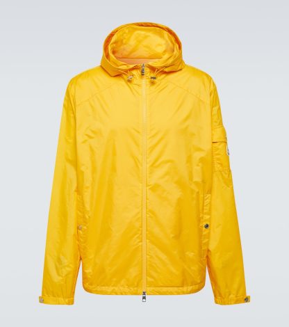 designer a basso costo Moncler Impermeabile Etiache in giallo