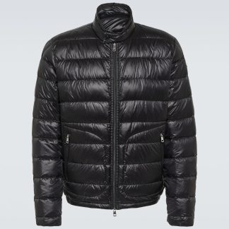 designer a basso costo Moncler Piumino Acorus trapuntato nero