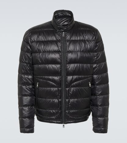 designer a basso costo Moncler Piumino Acorus trapuntato nero