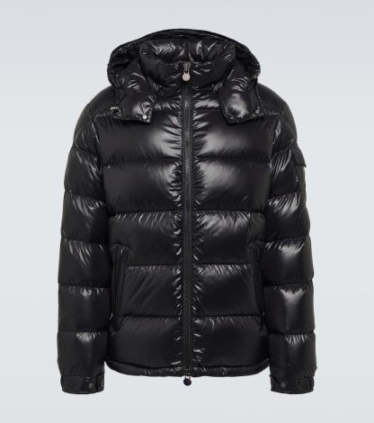 designer a basso costo Moncler Piumino Moncler Maya in nero