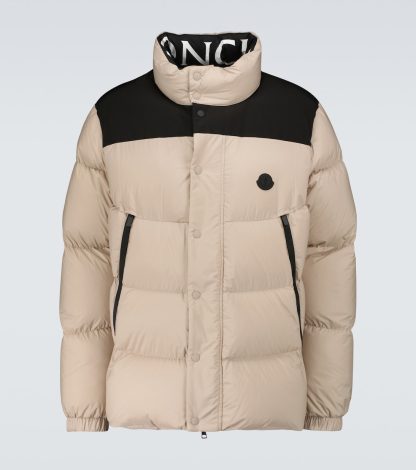 designer a basso costo Moncler Piumino Timsit in beige