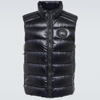 designer all'ingrosso Canada Goose Gilet in piuma Black Label Crofton nero