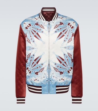 designer all'ingrosso Gucci Bomber stampato multicolore