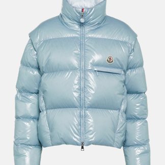 designer all'ingrosso Moncler Piumino Almo in blu