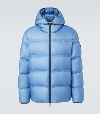 designer all'ingrosso Moncler Piumino blu