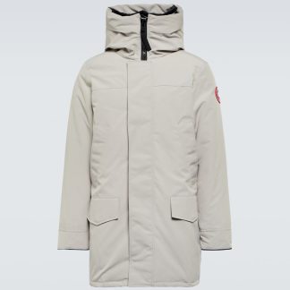 designer contraffatto Canada Goose Parka Langford in piuma d'oca beige