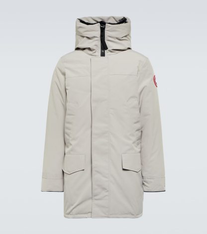 designer contraffatto Canada Goose Parka Langford in piuma d'oca beige