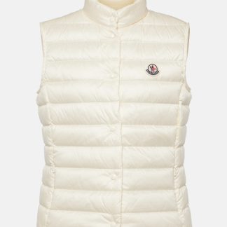 designer contraffatto Moncler Gilet Liane in bianco