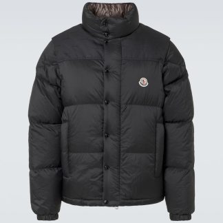 designer contraffatto Moncler Piumino reversibile Verone nero