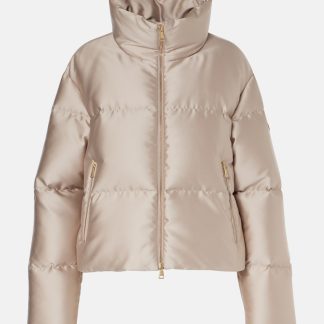 designer di alta qualità Moncler Piumino trapuntato Bonnelles in beige