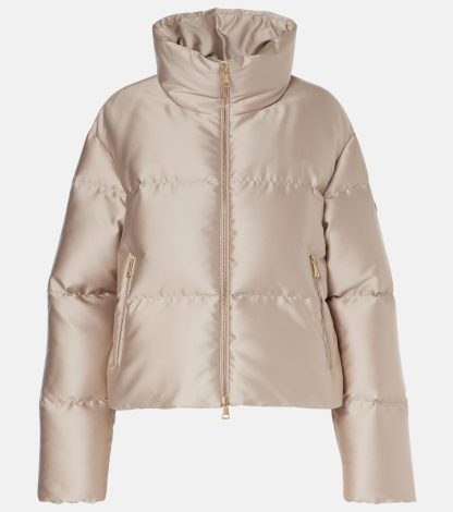 designer di alta qualità Moncler Piumino trapuntato Bonnelles in beige