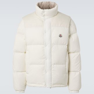 designer di moda Moncler Giacca reversibile Verone convertibile in bianco