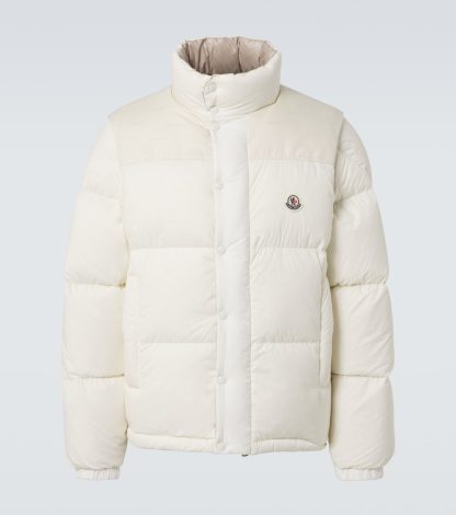 designer di moda Moncler Giacca reversibile Verone convertibile in bianco