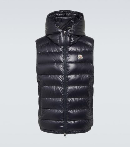 designer di moda Moncler Gilet Barant in blu