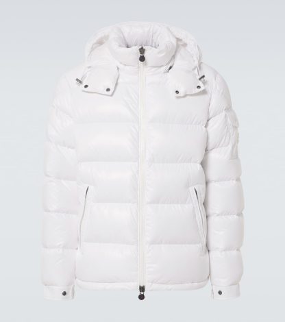 designer di moda Moncler Piumino Maya in bianco