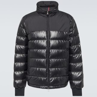 designer di moda Moncler Piumino trapuntato Coyers nero