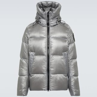 designer di vendita calda Canada Goose Piumino Crofton di Black Label in grigio