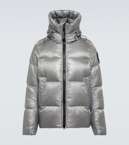 designer di vendita calda Canada Goose Piumino Crofton di Black Label in grigio