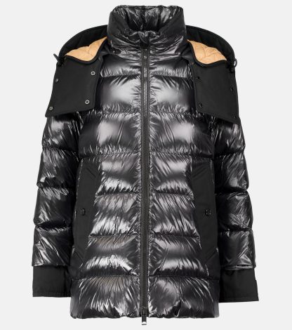 lusso all'ingrosso Burberry Giacca puffer Tansley nera