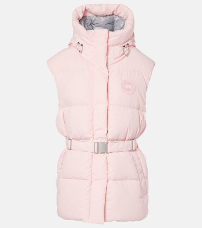 lusso all'ingrosso Canada Goose Gilet con cintura Rayla in rosa