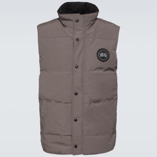 lusso all'ingrosso Canada Goose Gilet in piuma d'oca Black Label Garson