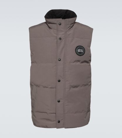 lusso all'ingrosso Canada Goose Gilet in piuma d'oca Black Label Garson