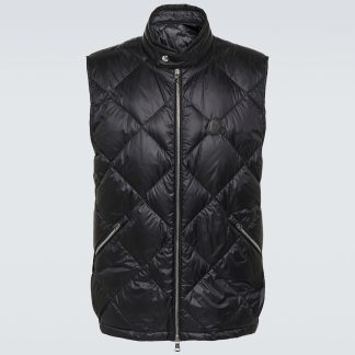 lusso all'ingrosso Moncler Gilet trapuntato in piuma d'oca Nasta