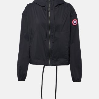 lusso di alta qualità Canada Goose Giacca cropped Kaslo nera