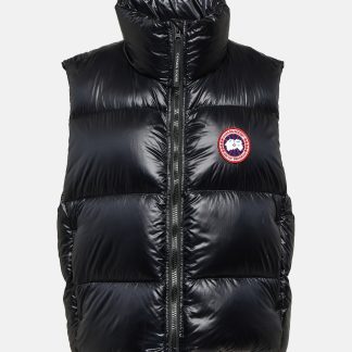 lusso di alta qualità Canada Goose Gilet in piuma Cypress nero