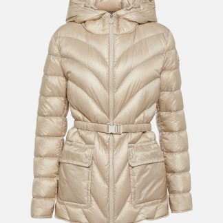 lusso di alta qualità Moncler Piumino trapuntato Argenno in beige