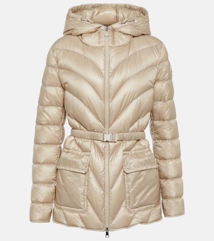 lusso di alta qualità Moncler Piumino trapuntato Argenno in beige