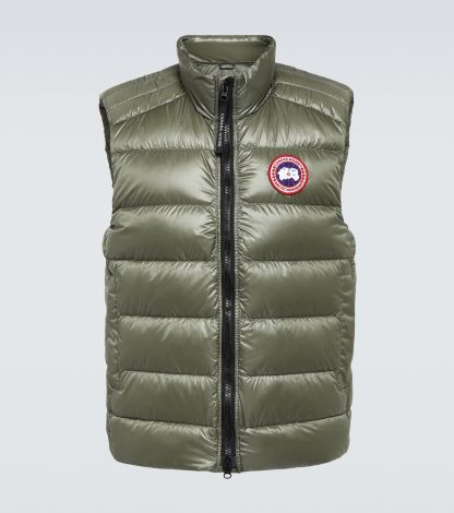 lusso economico Canada Goose Gilet Crofton in piuma d'oca verde