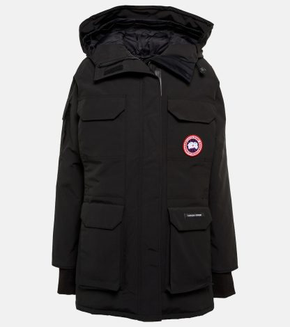 lusso economico Canada Goose Parka Expedition in piuma d'oca nero