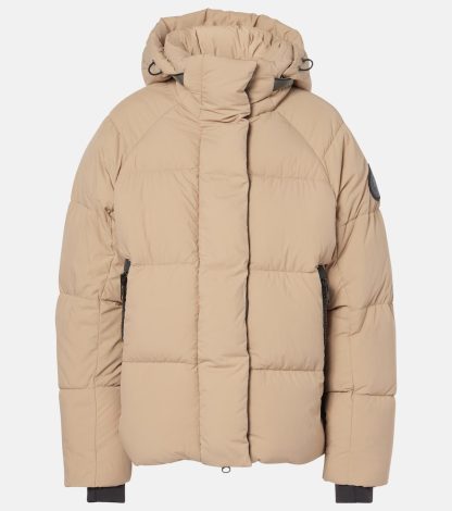 lusso economico Canada Goose Parka trapuntato in piuma d'oca Black Label Junction in beige