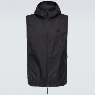 lusso economico Moncler Gilet Valesse in nero