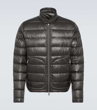 lusso economico Moncler Piumino Acorus grigio