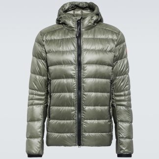 lusso falso Canada Goose Piumino Crofton Hoody verde