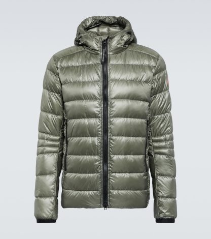 lusso falso Canada Goose Piumino Crofton Hoody verde