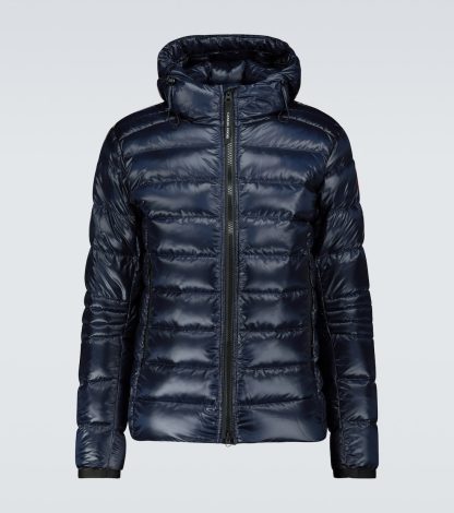 lusso falso Canada Goose Piumino Crofton in blu