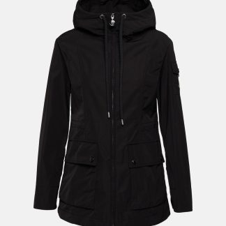 lusso falso Moncler Parka Leandro nero