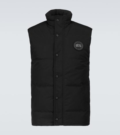 moda lusso Canada Goose Gilet in piuma Black Label Garson nero