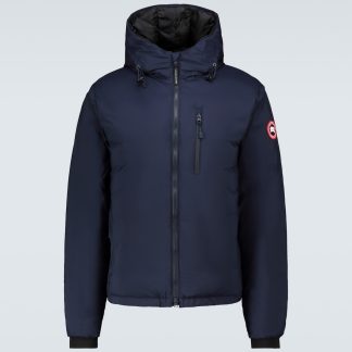 moda lusso Canada Goose Piumino Lodge Hoody in blu