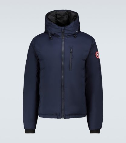 moda lusso Canada Goose Piumino Lodge Hoody in blu