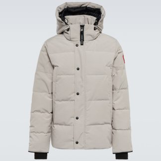 moda lusso Canada Goose Piumino Wyndham grigio